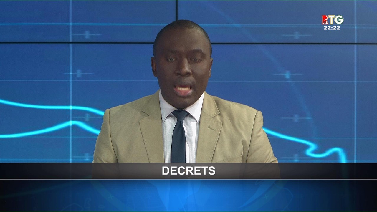 DECRETS DU PRG DU 12 MARS 2026 ''LES ÉDITIONS DE LA RTG GUINÉE 224