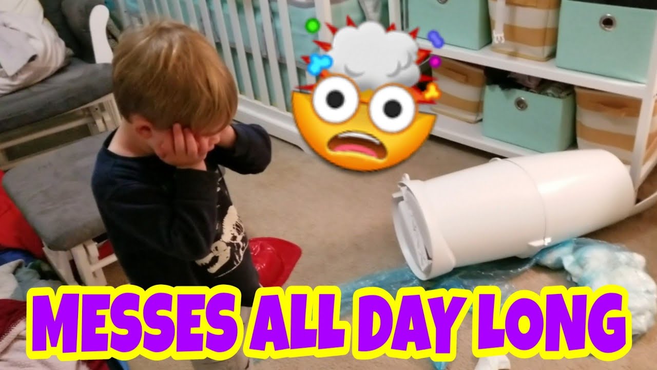 MESSES ALL DAY LONG 🤯