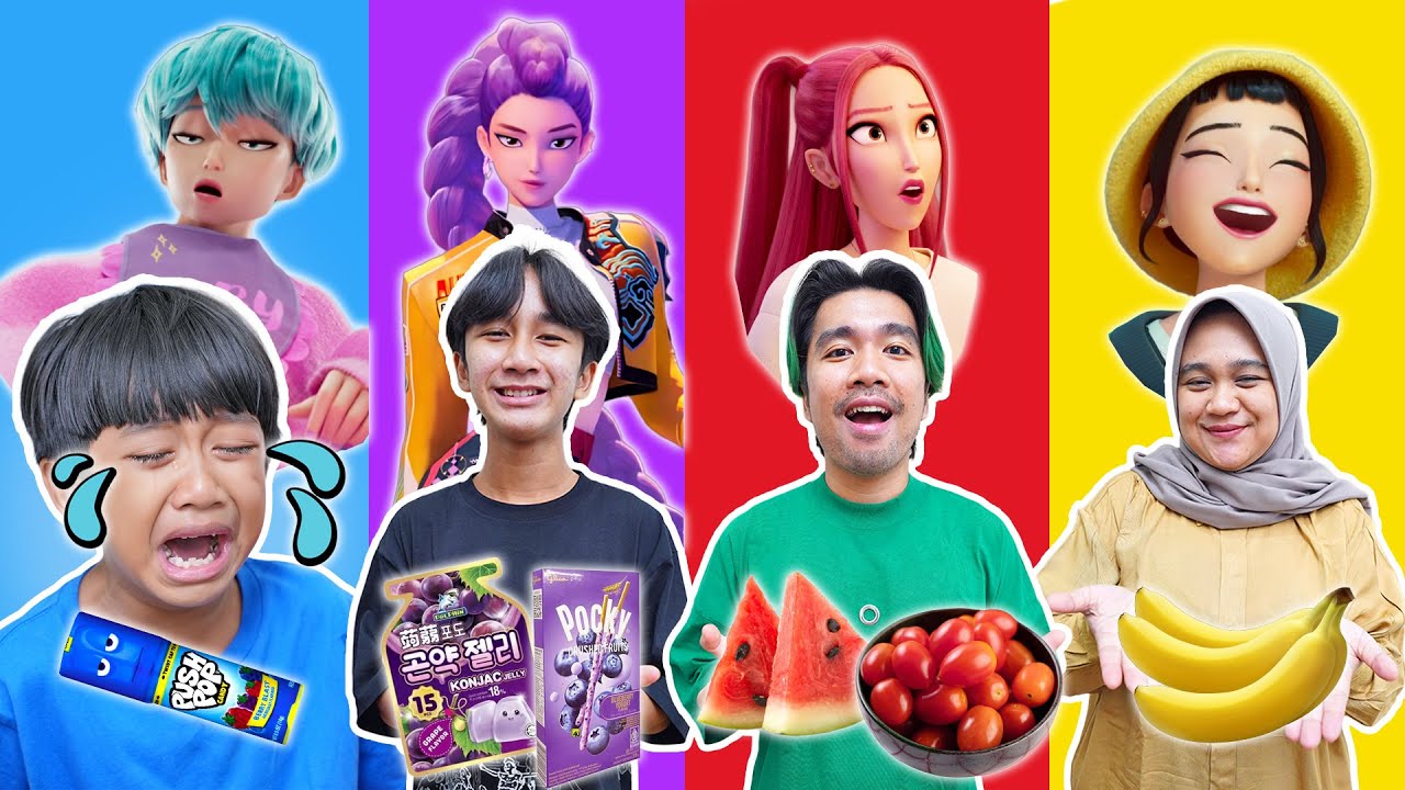 Pilih Makanan Sesuai Karakter KPop Demon Hunters - Keluarga Ziyan