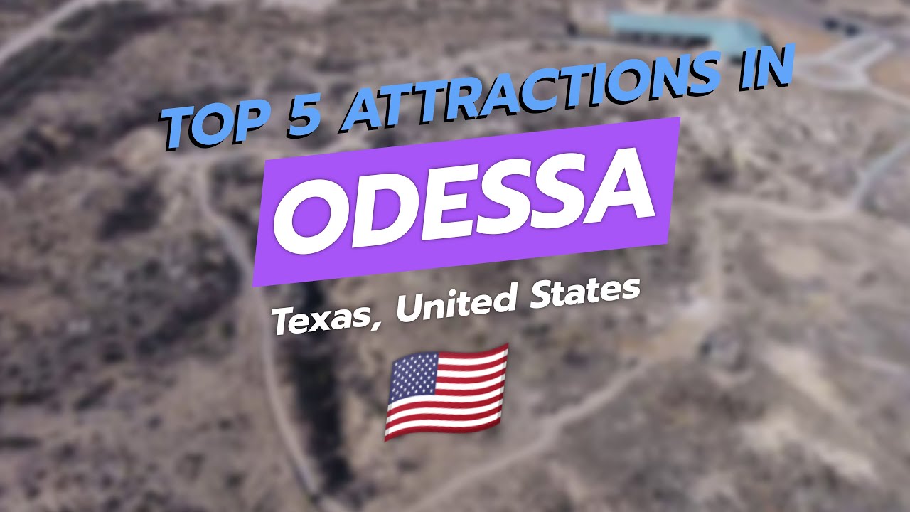 Топ-5 достопримечательностей Одессы, штат Техас 🪨🎭🏛️🎨🏞️ | CityGems