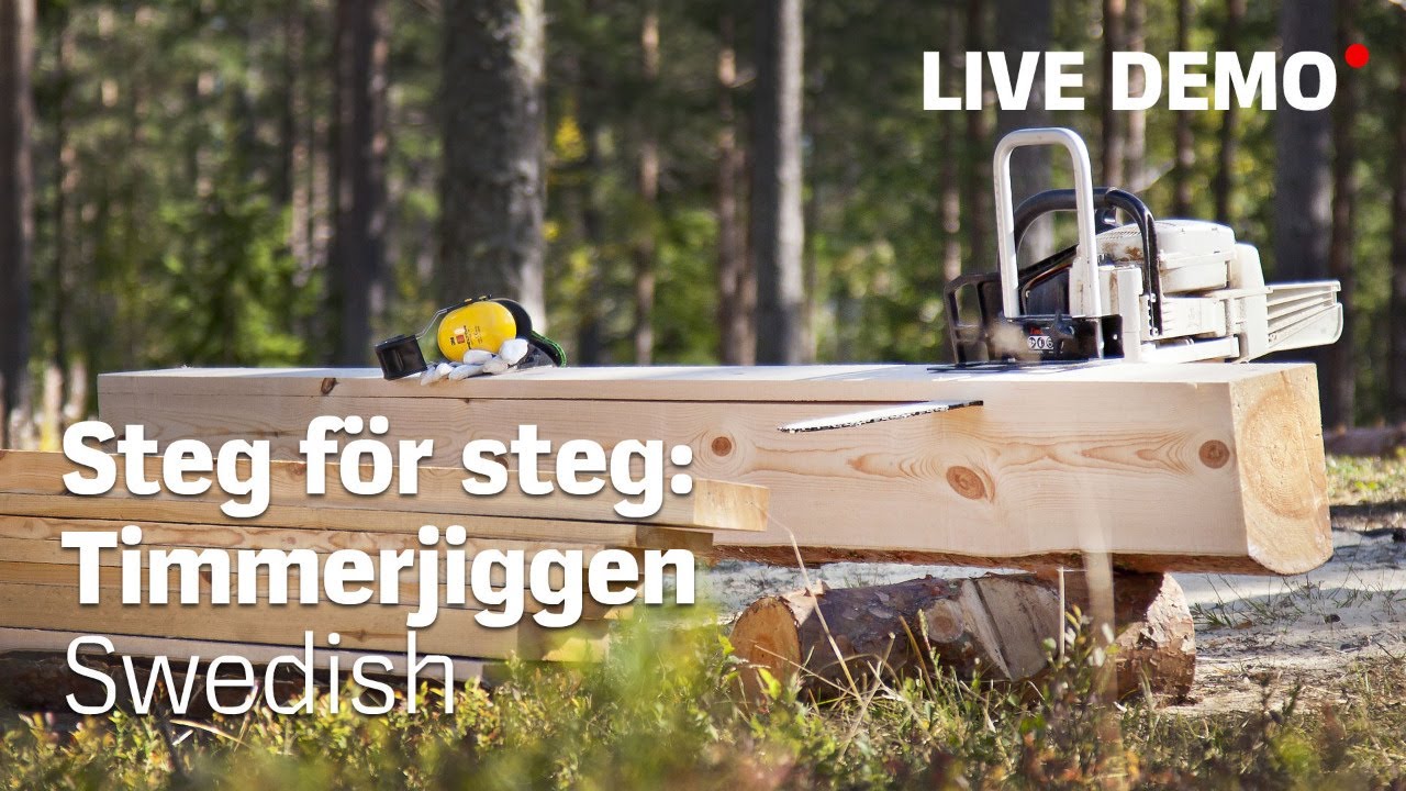 LOGOSOL | Live demo - Steg för steg: Timmerjiggen