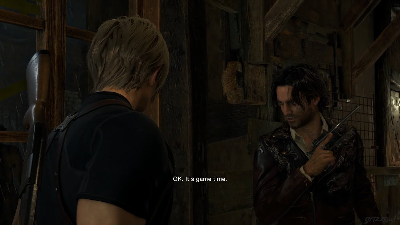 Resident Evil 4 Remake | Cabin Fight With Luis