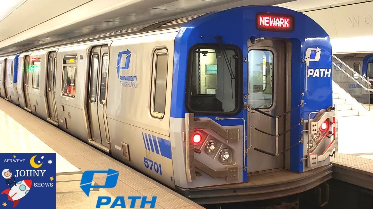 Johny's Subway Train Ride On The PATH From World Trade Center To Newark Penn