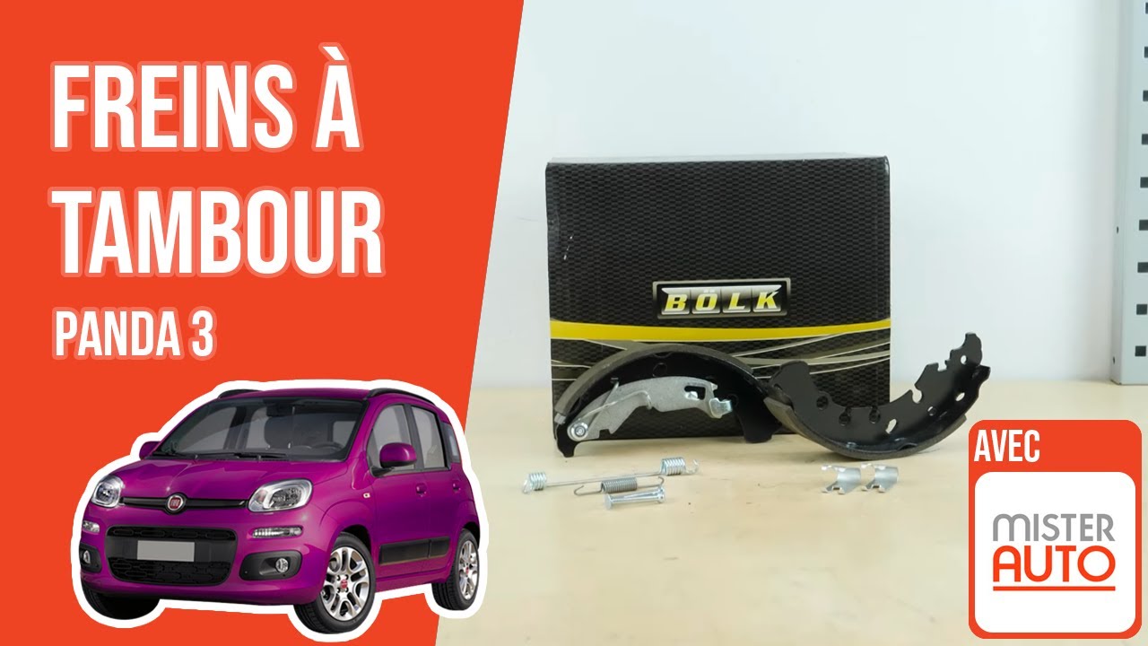 Changer les Freins arrière à Tambour Panda 3 🚗