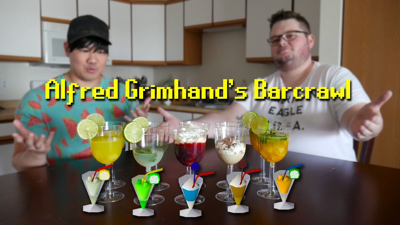 Cooking lvl - RuneScape Gnome Drinks (Real Life RuneScape Recipes)