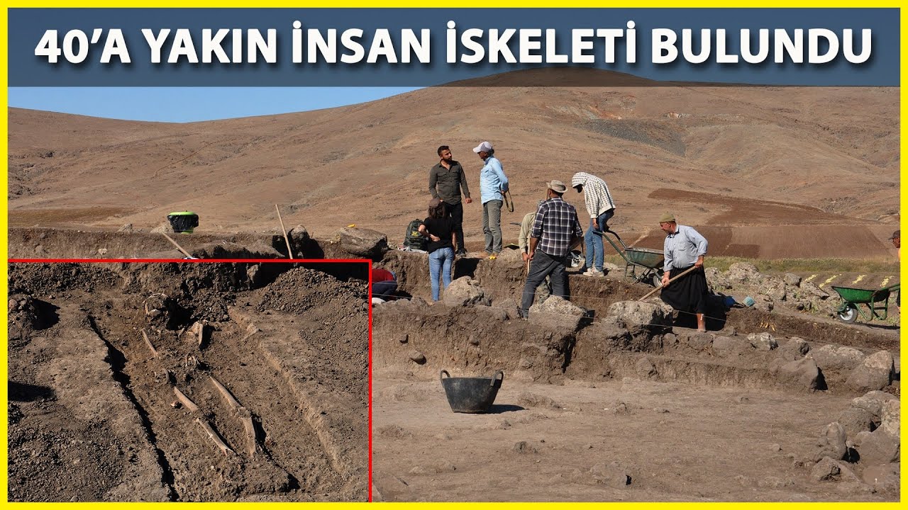 Hamaç Höyük Kazısında Nekropol Bulundu