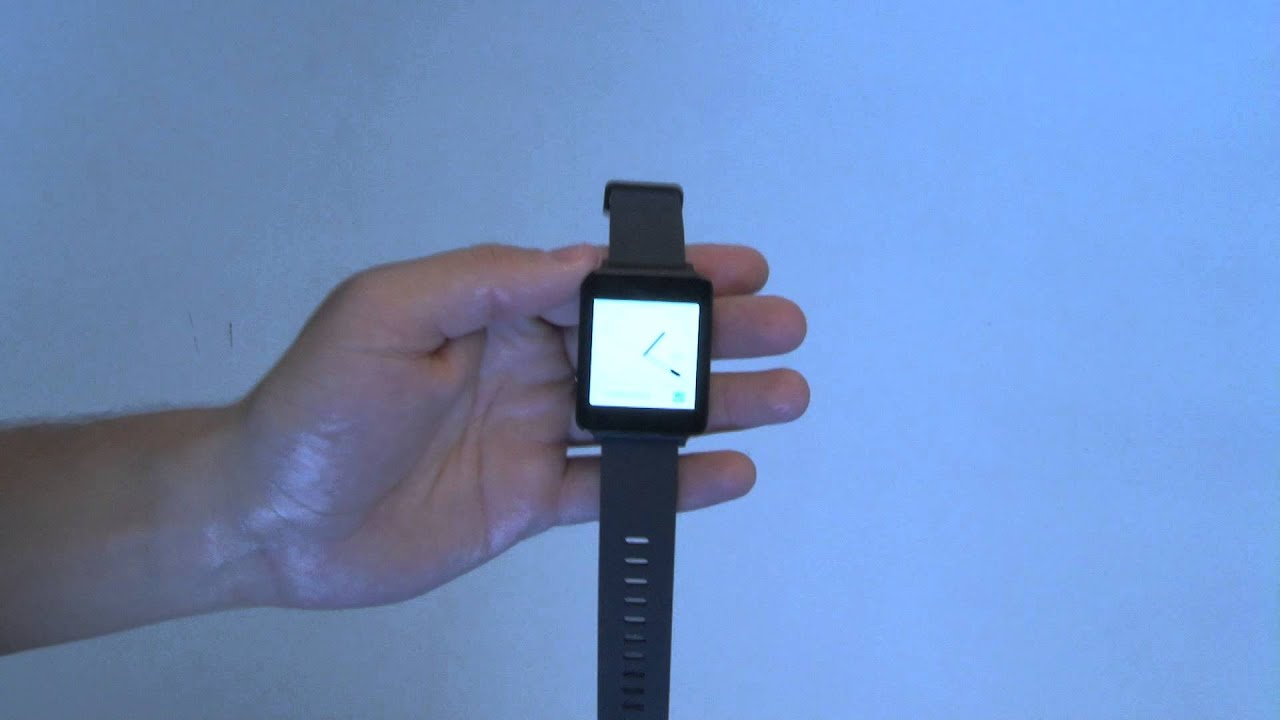 Android Wear mini launcher demonstration - dansk