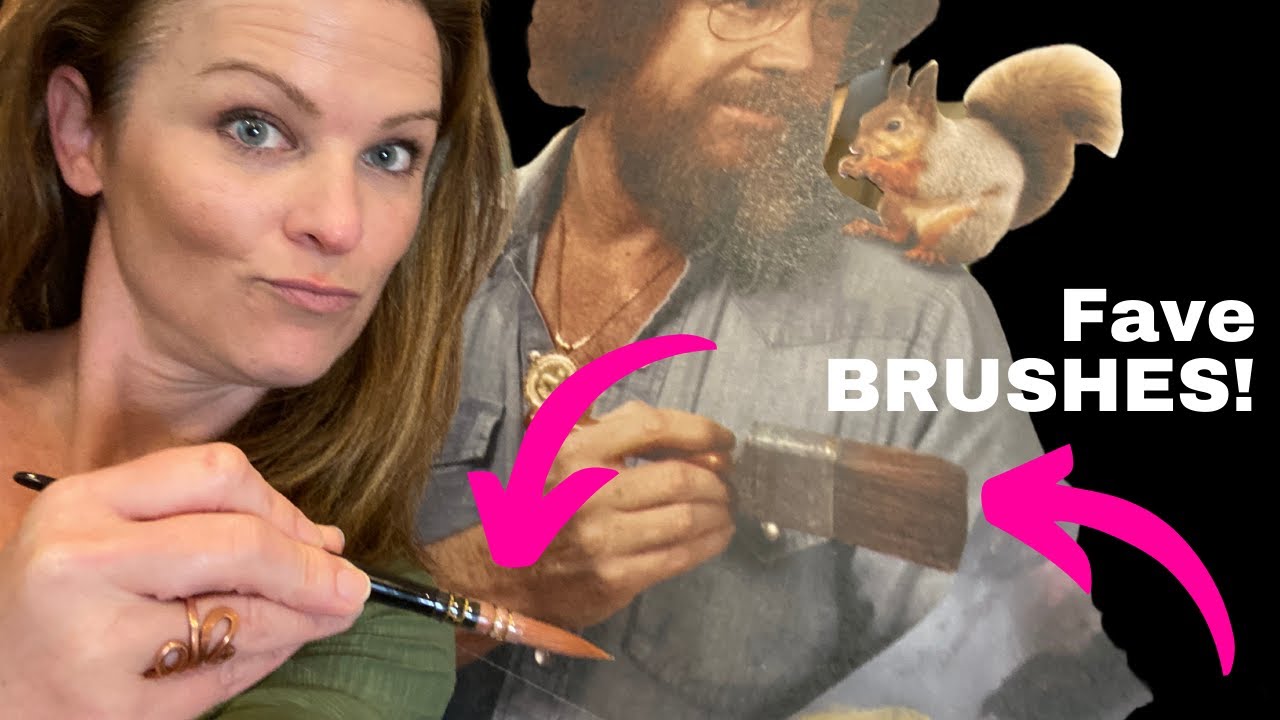 Why I'm IN LOVE with POLINA BRIGHT BRUSHES for Mixed Media!!