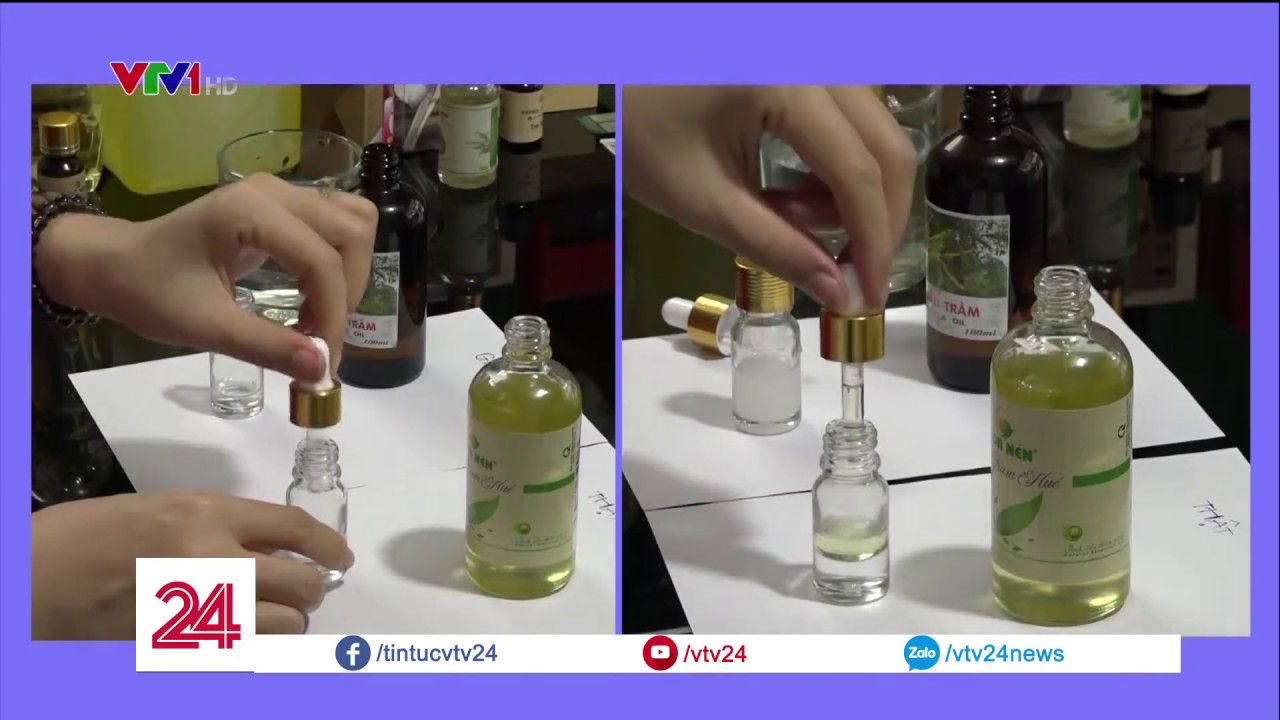 Mẹo phân biệt tinh dầu thật - giả| VTV24