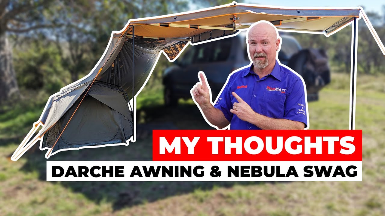 An Interesting combination! Darche Nebula and 270 degree awning.