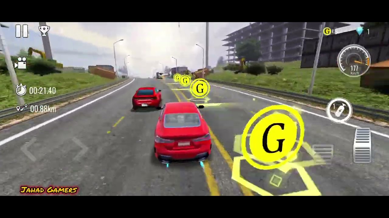Car Racing game traffic racing ll JAHAD GAMERS 