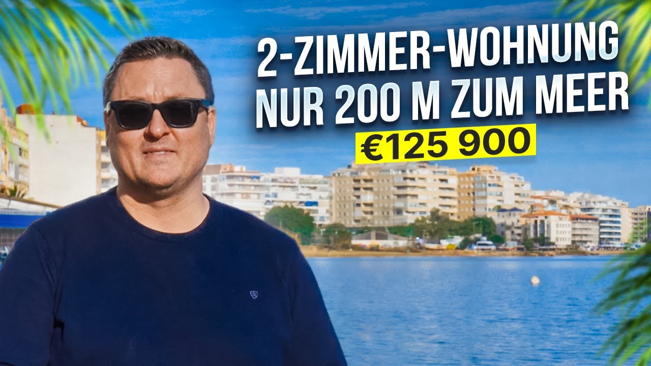 2-Zimmer-Wohnung am Meer in Torrevieja 🇪🇸 | Nur 200 m vom Strand Acequión | 125.900 €