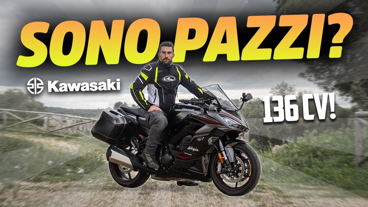 KAWASAKI NINJA 1100 SX SE (2025): LA MIGLIORE MOTO SPORTIVA PER VIAGGIARE? - Test Ride ITA