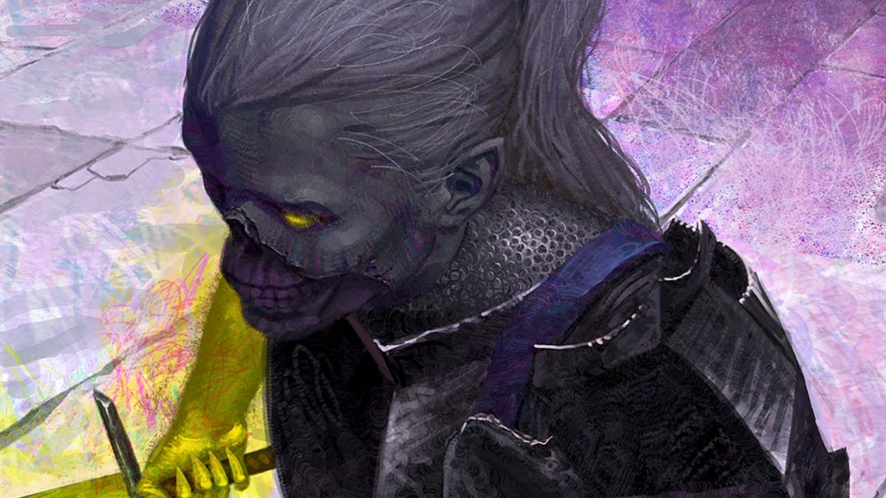 Painting Process - Undead Elf