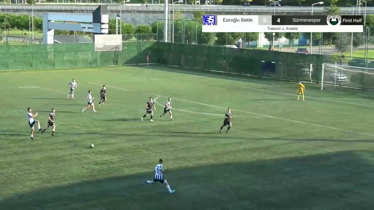 Bug&uuml;n oynanan Esiroğlu Belde 0-7 S&uuml;rmenespor ma&ccedil;ında &ouml;nemli anlar ve goller..Salim Sarıko&ccedil;
