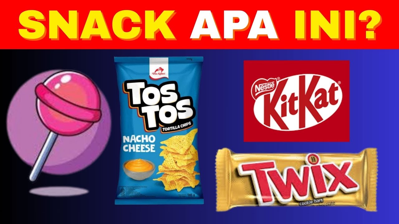 Tebak Snack Ini! 🍿🍫 Seberapa Jago Kamu?