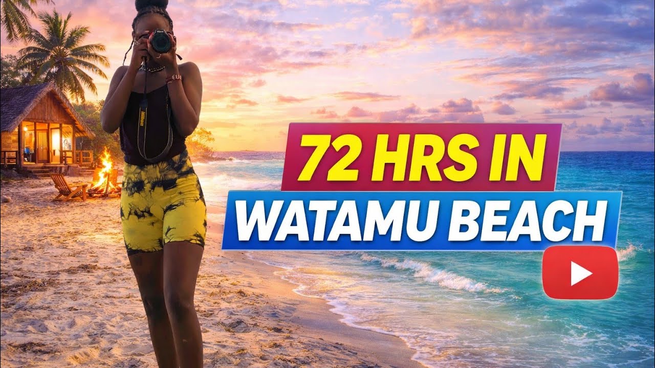 living by the OCEAN for 72 hours as a 26 year old loner || watamu beach || DAILY VLOG