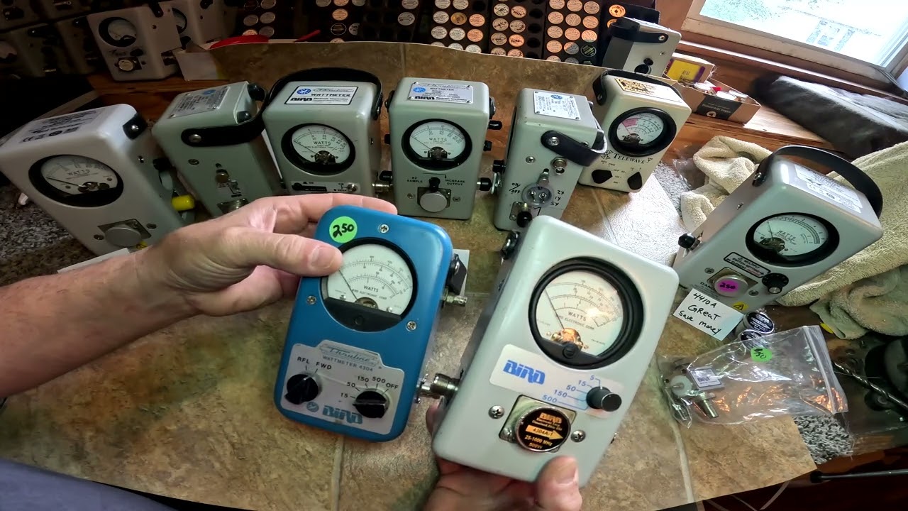 Bird 43 43P 4331 4331P 4304A 4410A Telewave 44A What To Know What To Buy First AVG RMS PEP Wattmeter