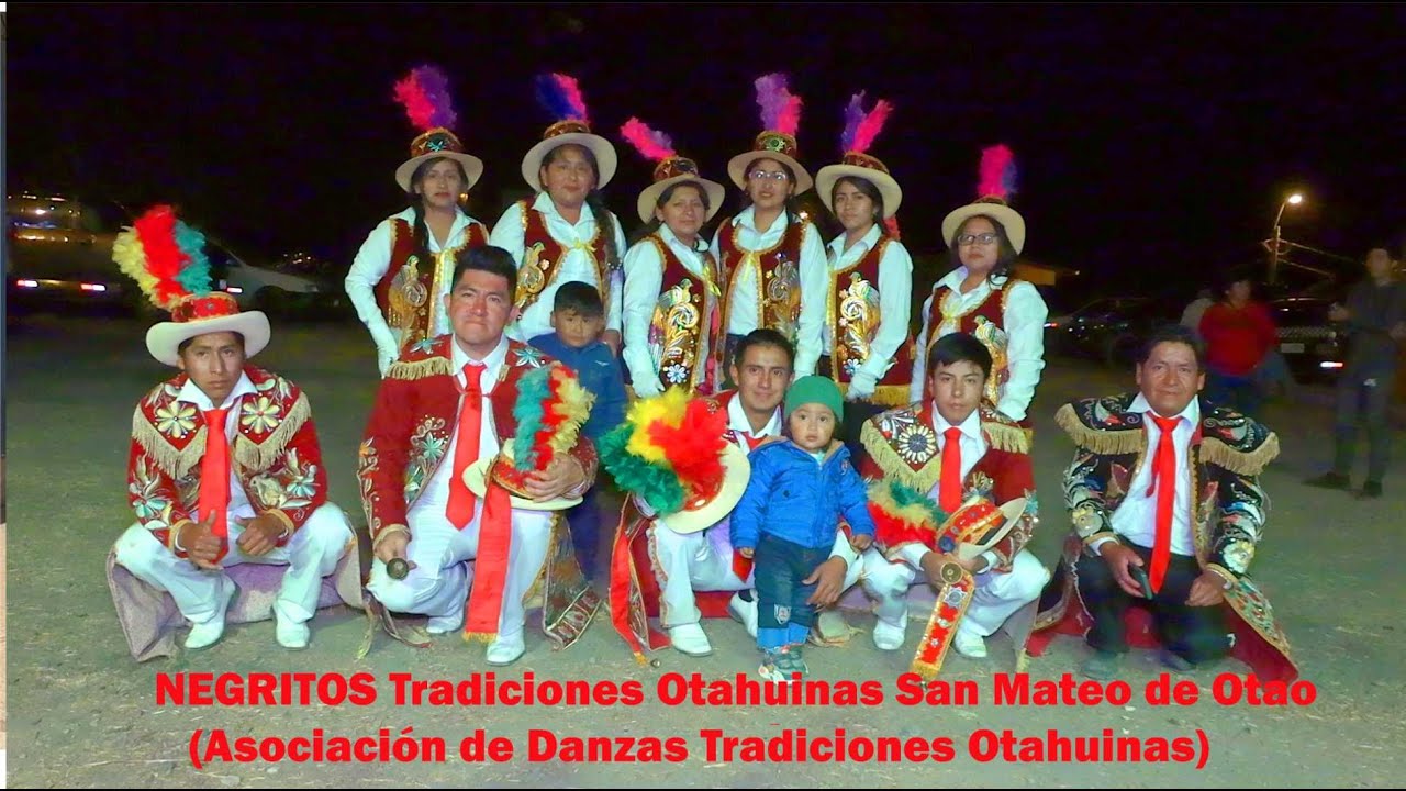 NEGRITOS Tradiciones Otahuinas San Mateo de Otao en Salpin 18/10/2022