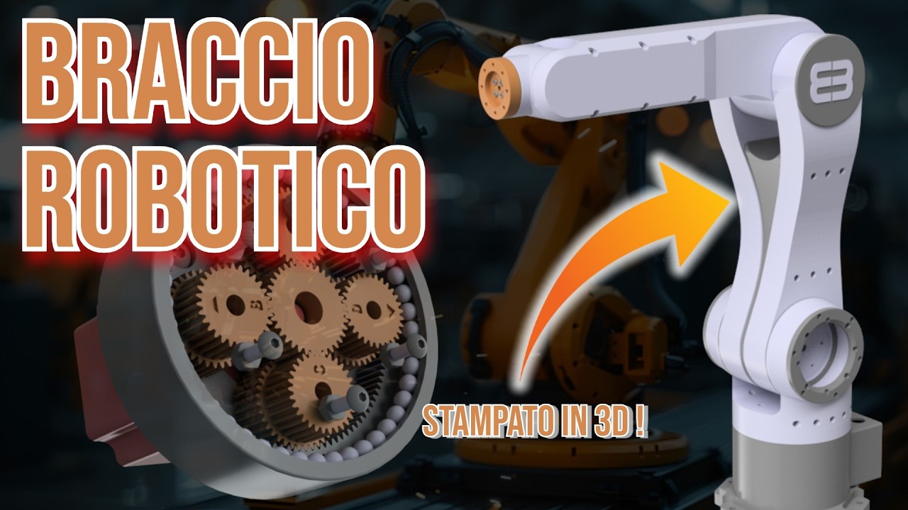 🦾 BRACCIO ROBOTICO Stampato in 3D ? Ho iniziato a costruire il ToolBoxRobotics EB65 Robotic Arm