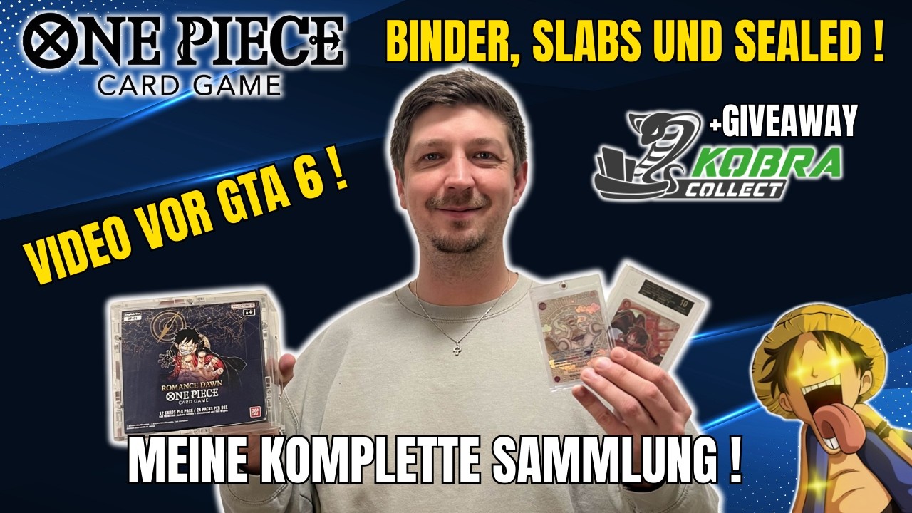 Meine komplette One Piece TCG Sammlung 3 Jahre Liebe ! One Piece TCG deutsch