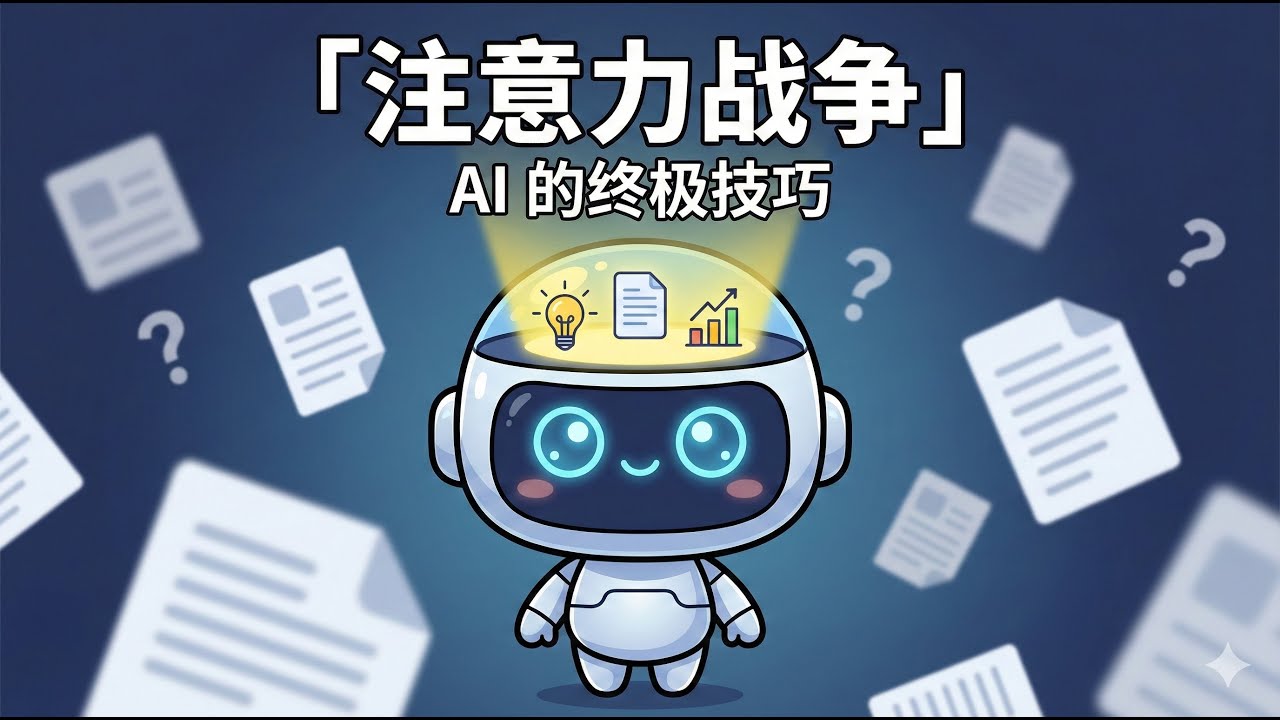 注意力战争：AI 从不选对的答案，只选最顺的那个