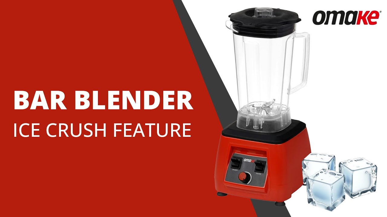 Omake Bar Blender: Ice Crush Feature