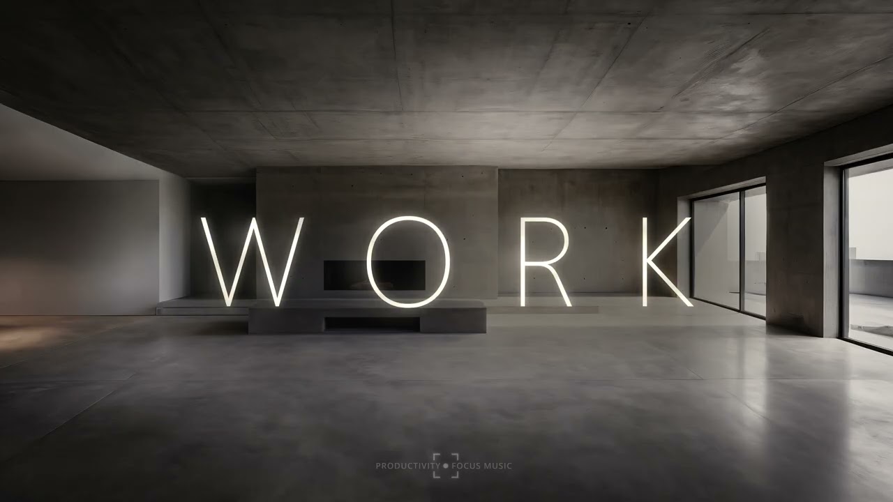 FOCUS MUSIC — WORK | Steady Deep Focus for Productivity & Concentration