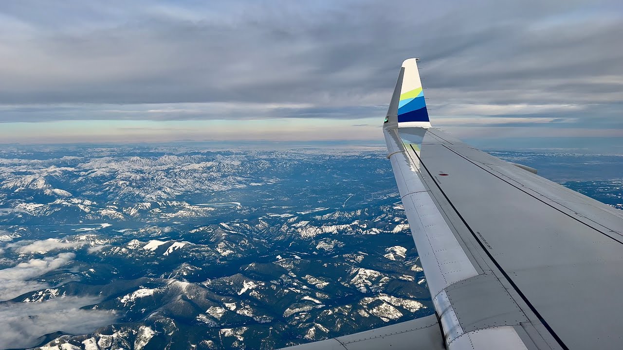 [4K] – Full Flight – Alaska Airlines – Embraer ERJ-175LR – ICT-SEA – N628QX – AS2556 – IFS Ep. 725