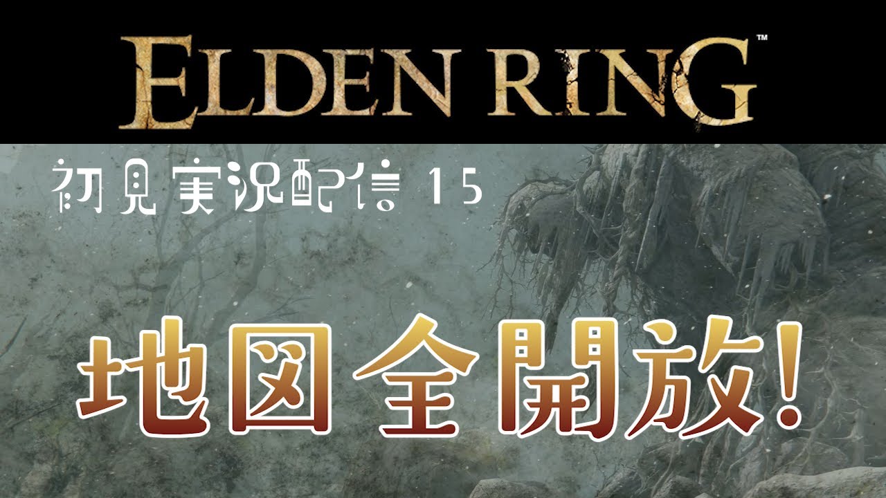 【初見プレイ：ELDEN RING】広い世界の全貌がやっとわかる…はず！地図全開放してそのあとは…ボス戦か？！【エルデンリング／ELDEN RING】