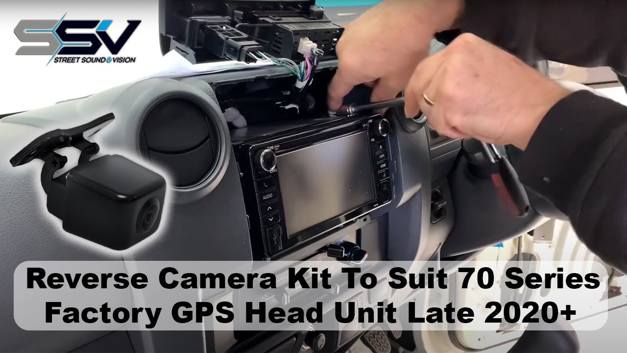 Reverse Camera Kit To Suit 70 Series Factory GPS Head Unit Late 2020+