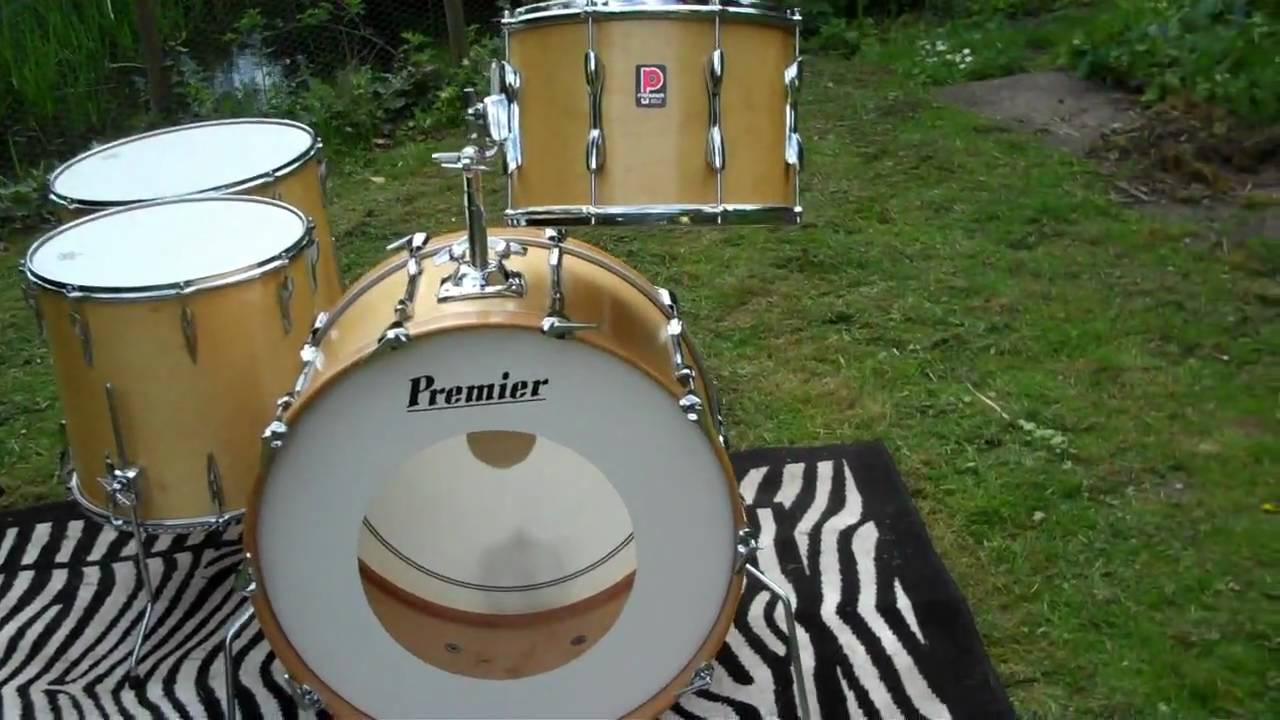 Premier Elite Rock Sized Drum Kit original and complete