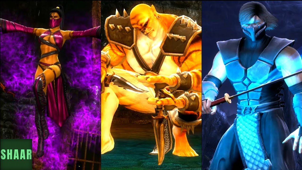 Mortal Kombat Komplete Edition — подборка персонажей, часть 1