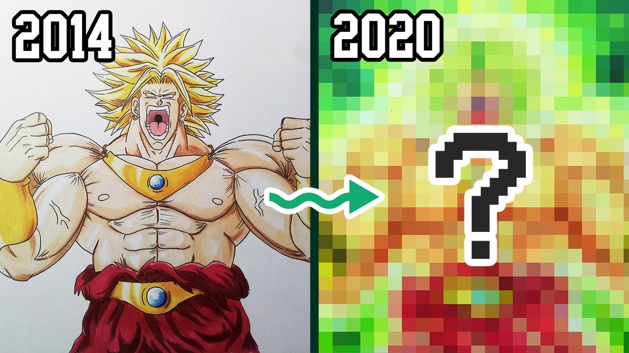 My Drawing Progress 2014 - 2020! - Old Vs New!