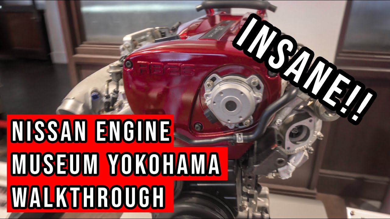NISSAN ENGINE MUSEUM YOKOHAMA - TOKYO WALKTHROUGH