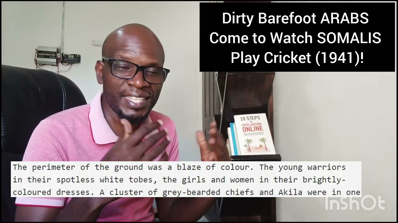 Dirty Barefoot Arabs Come to Watch Somalis Play Cricket (1941)!