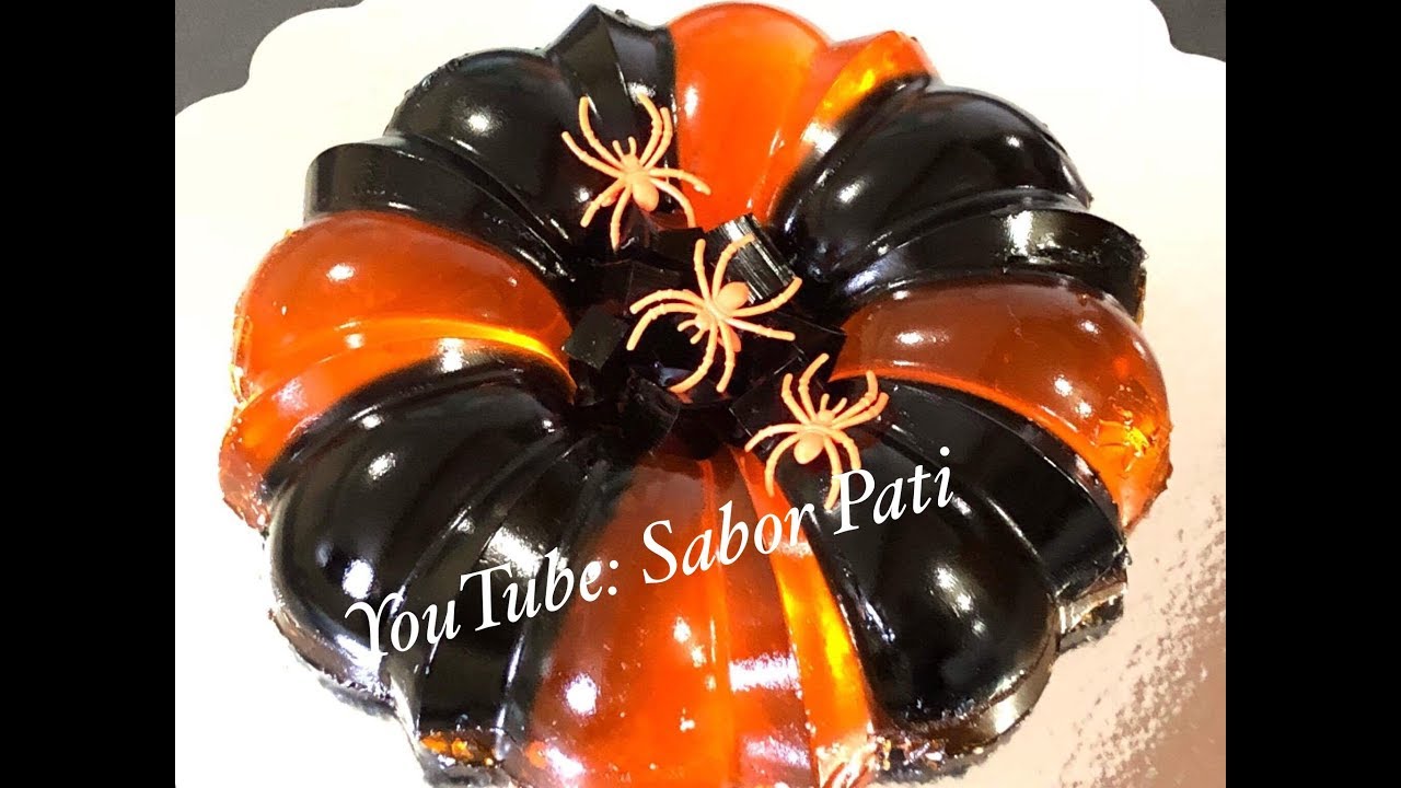 GELATINA IDEA PARA HALLOWEEN