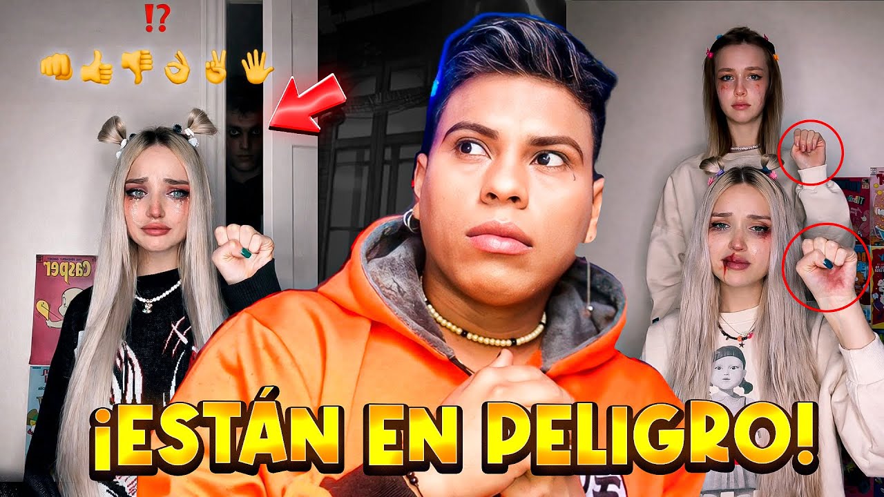 ESTÁS HERMANAS HACEN LA SEÑAL DE AYUDA EN TIKTOK