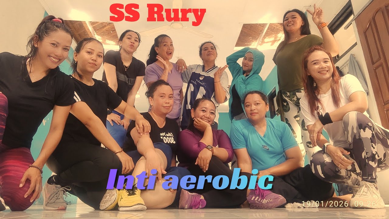 SS Rury | inti aerobic | Senin pagi
