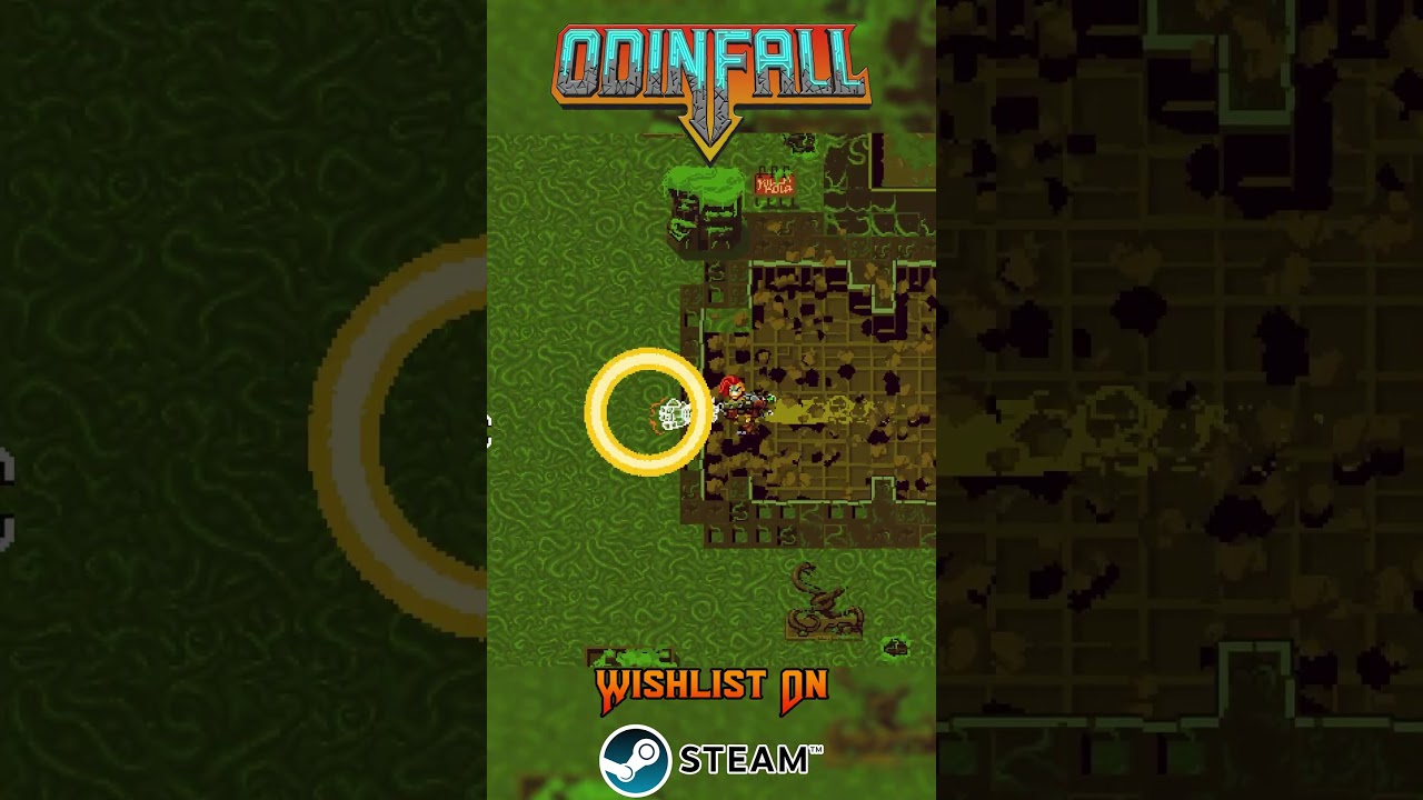 You can smash through walls to create your own path in ODINFALL!👊💥 #gaming #games
