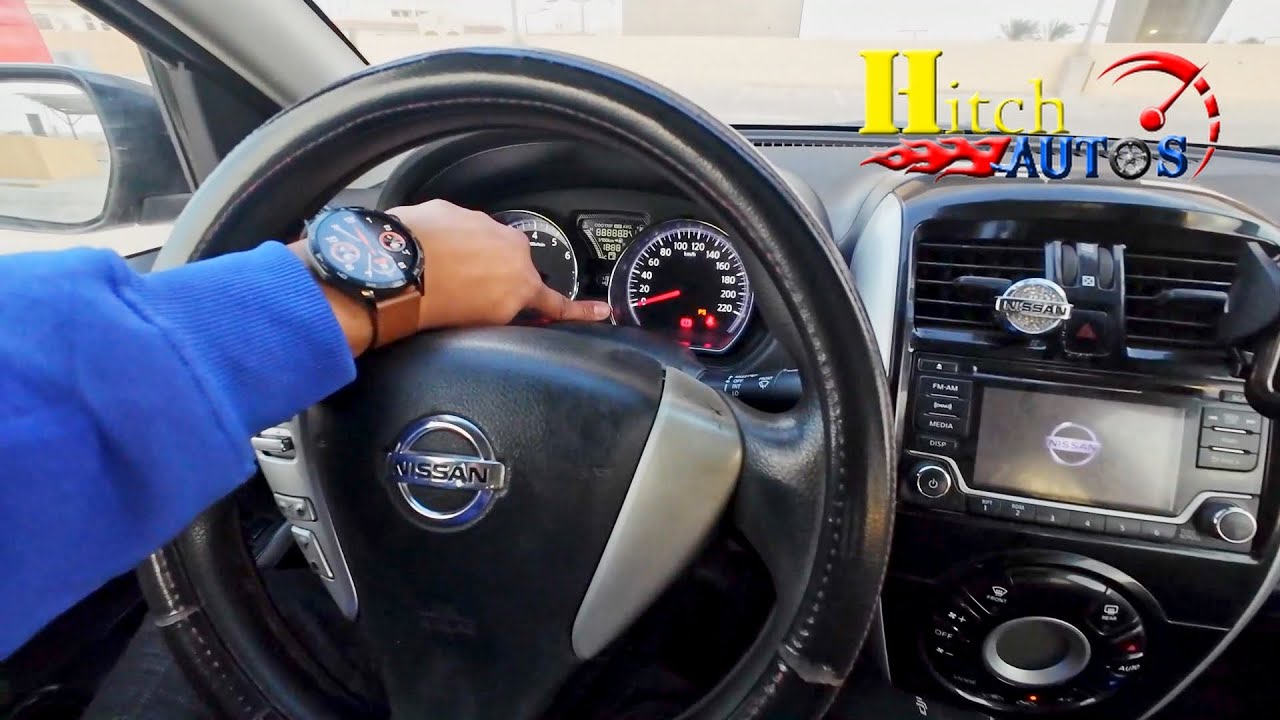طريقة إختبار العدادات و المؤشرات للسيارة نيسان صني N17 - هيتش اوتوز