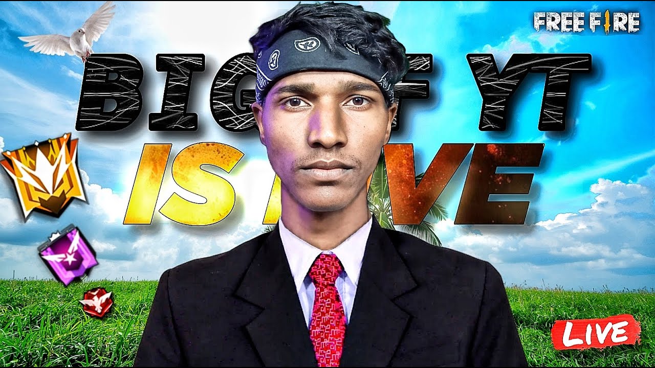 🔴 BIG FF YT IS LIVE | FREE MEETUP | BIG BHAI | GO 10K #freefire #live #trending #ajjubhai #bigffyt