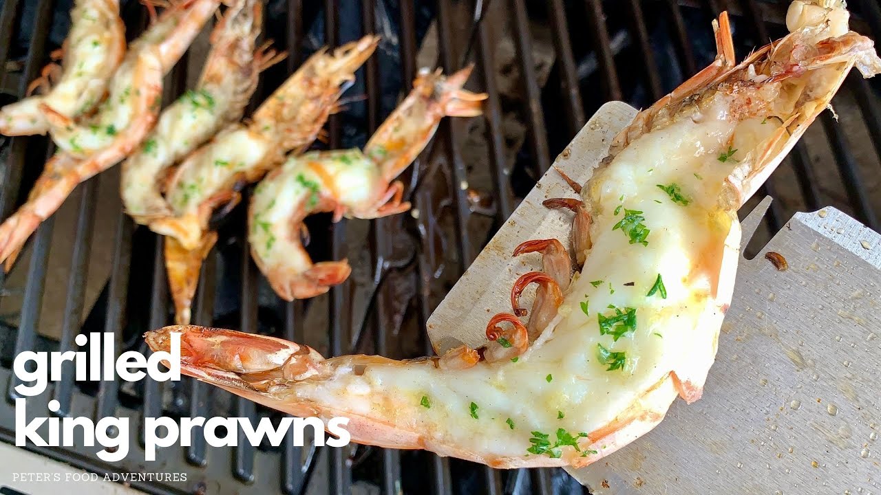 Easy Grilled King Prawns with Garlic Butter Recipe!