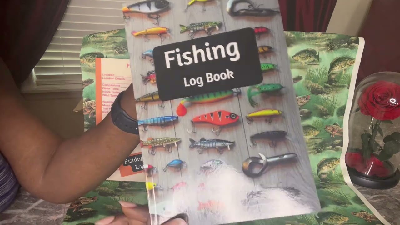 Fishing Log Book Journals and Daily Journal Unboxed