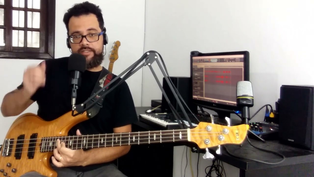 Aulas de Contrabaixo Harmonia do Zero Formando Baixistas Aula #7