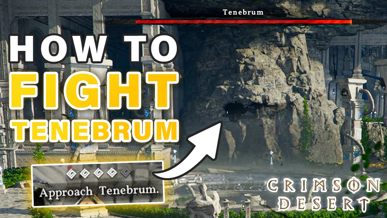 Jak podejść do Tenebrum i walczyć z bossem ► Crimson Desert