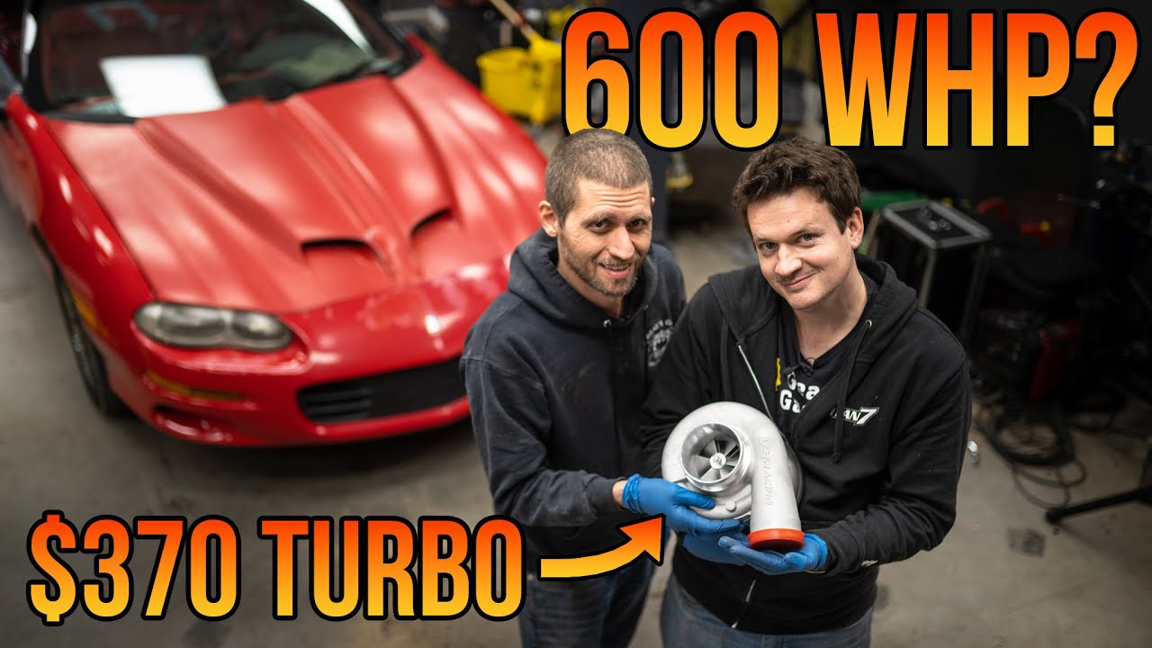 Установка большого турбонаддува на наш Camaro Z28 — Camaro Build Ep. 2