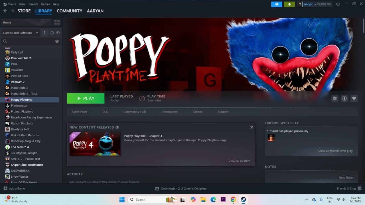 Как исправить ошибку Poppy Playtime Игра UE-Poppy_Playtime вылетает и закрывается