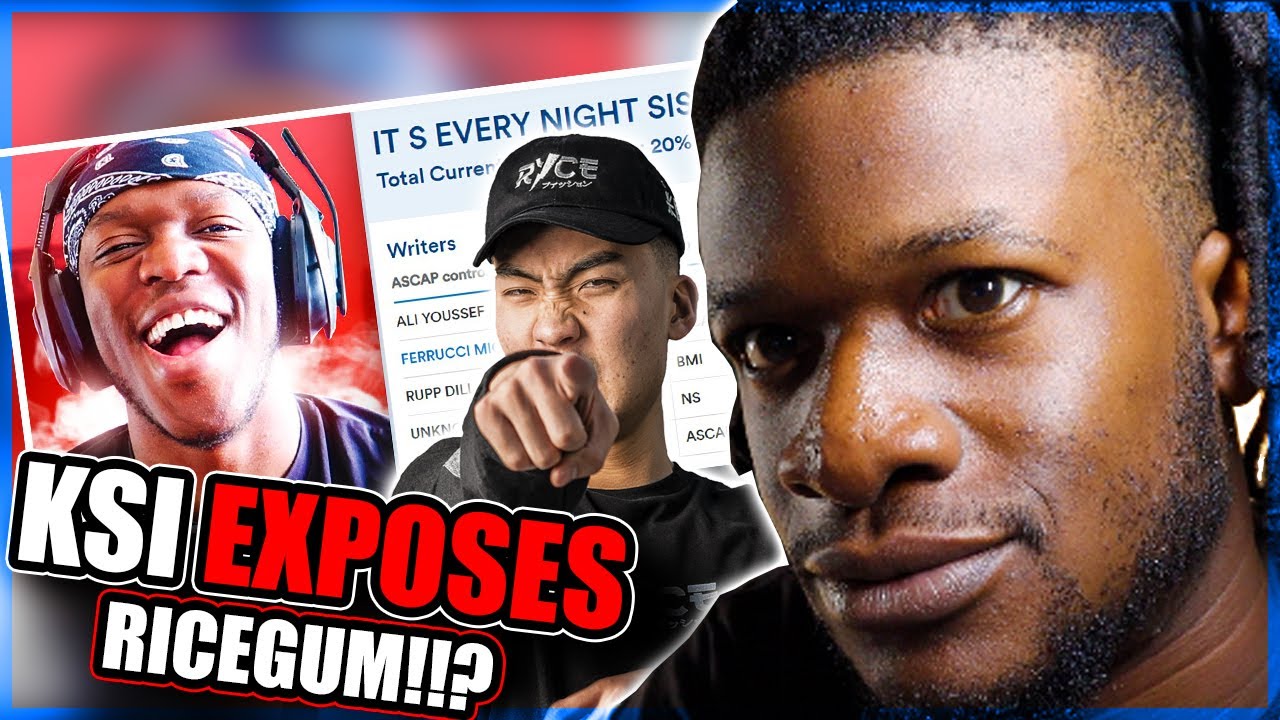 KSI РАЗОБЛАЧАЕТ RICEGUM! | Доказательство того, что Ricegum не пишет большую часть своей музыки (...
