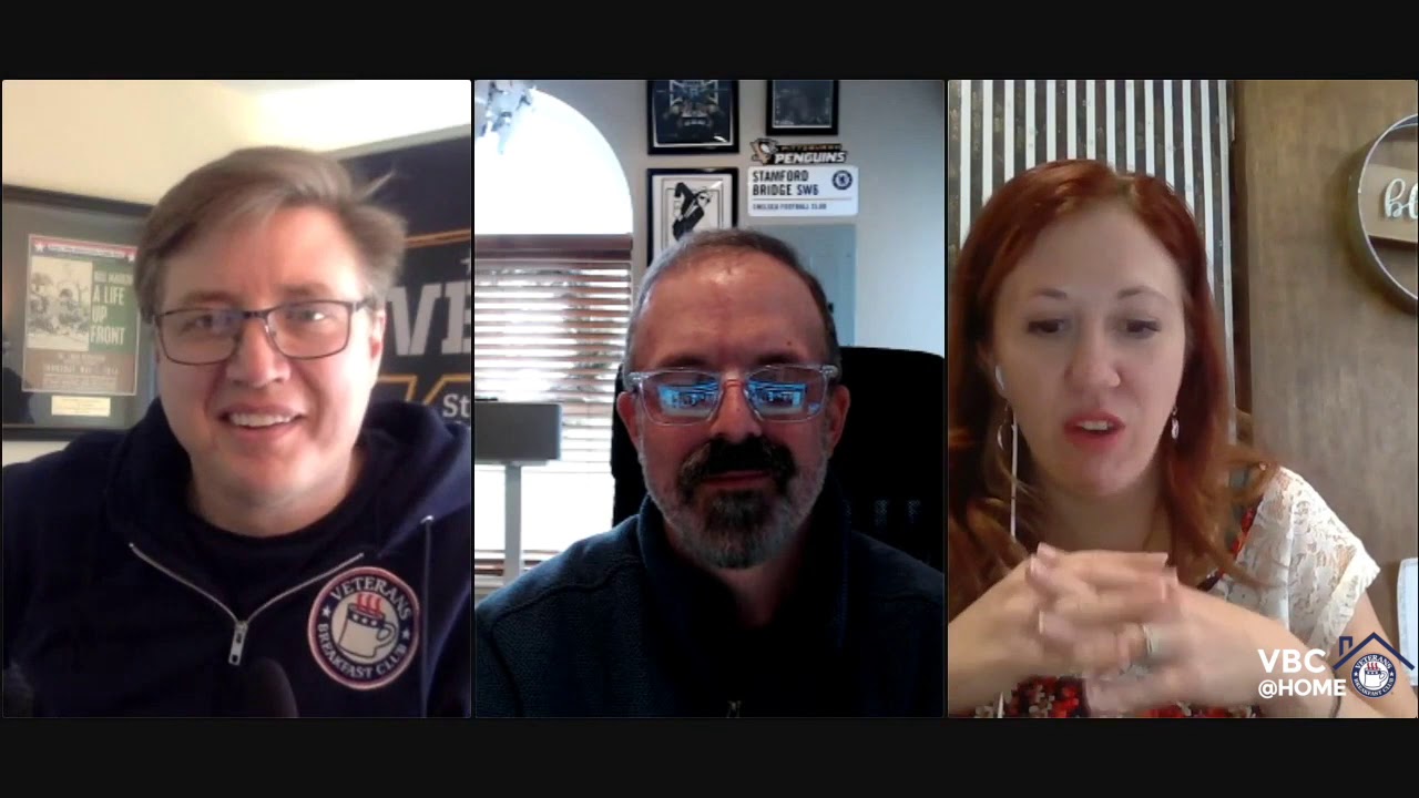 Mike, Crystal, and Kathy talk submariners and Army discipline | VBC@HOME